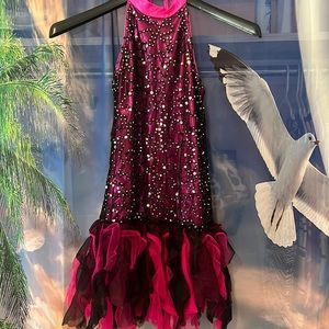 Dance costume for kids. Sparkly